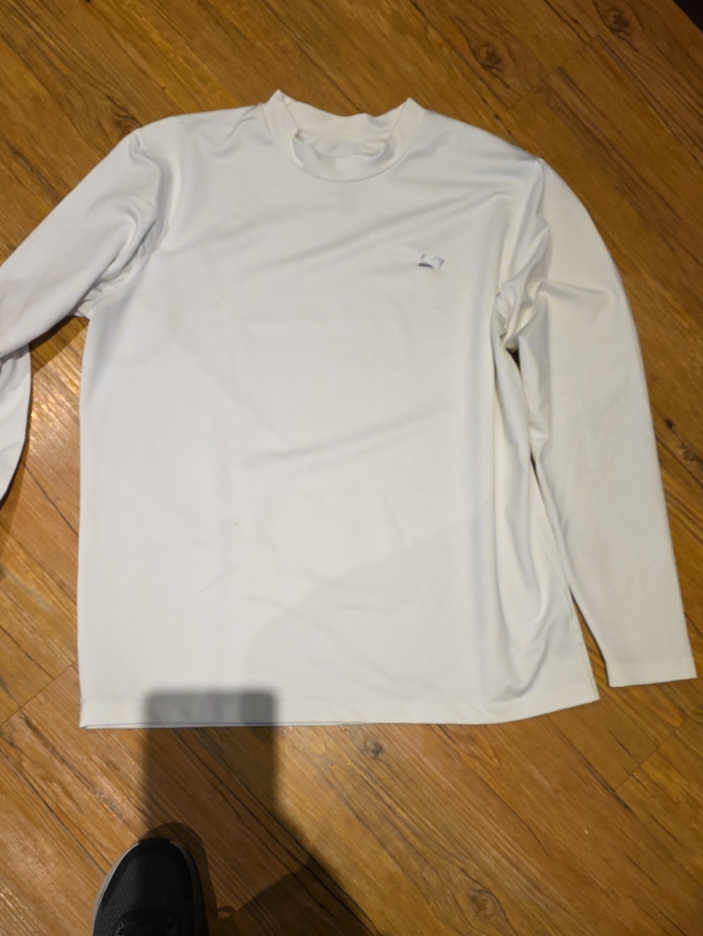 STARTER Men's Long-Sleeve Crew Shirt - White